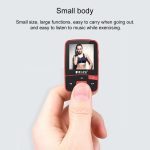 Neuankömmling Original RUIZU X50 Sport Bluetooth MP3-Player 8 GB Clip Mini mit Bildschirmunterstützung FM, Aufnahme, E-Book, Uhr, Schrittzähler – Bild 5