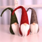 Weihnachten DIY Dekoration Weihnachten Mini Weihnachtsmann Puppe Spielzeug – Bild 2