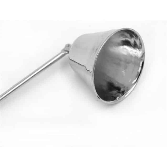 Bright Chrome Silver Candle Mask Kerzenlöscher Aroma Candle Candle Zubehör – Bild 5