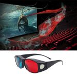 Rot Blau 3D Brille Anaglyphen gerahmte 3D Vision Brille für Spiel Stereo Movie Dimensional Brille Kunststoffbrille – Bild 6