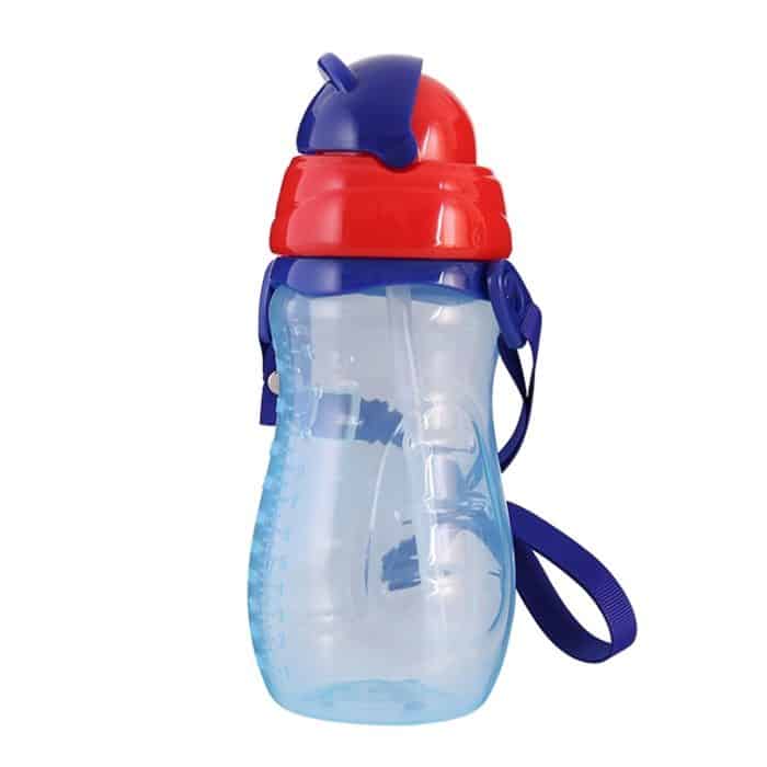 Baby-Wasserflasche mit Strohhalm, tragbar, Cartoon-Save-Becher, Sportflaschen, Baby-Fütterungsbecher – Bild 1