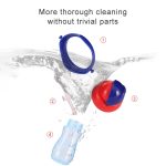 Baby-Wasserflasche mit Strohhalm, tragbar, Cartoon-Save-Becher, Sportflaschen, Baby-Fütterungsbecher – Bild 6