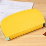 Niedliche genähte Welpen-Reißverschluss-Geldbörse, lange Clutch-Tasche, Damen-Geldbörse – Bild 5