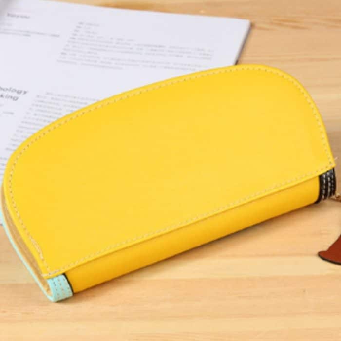 Niedliche genähte Welpen-Reißverschluss-Geldbörse, lange Clutch-Tasche, Damen-Geldbörse – Bild 5