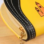 Niedliche genähte Welpen-Reißverschluss-Geldbörse, lange Clutch-Tasche, Damen-Geldbörse – Bild 6