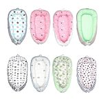 80*50 cm Babybett Neugeborenen Pflege Bionic Bett Kinderbett Kinderbett Baby Schlafen Artefakt Bett Reisebett Stoßstange – Bild 2