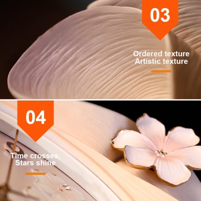 Kreative Wanduhr. Reine handbemalte Wanduhr – Bild 12