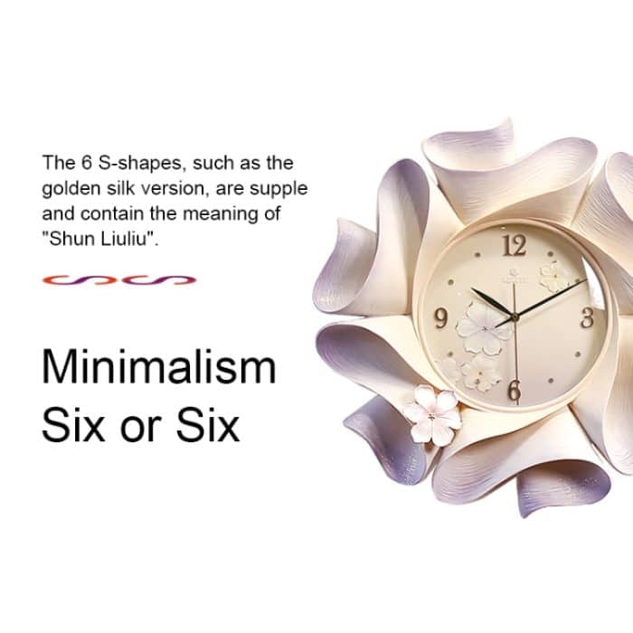 Kreative Wanduhr. Reine handbemalte Wanduhr – Bild 4