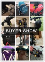 2 TEILE/LOS Kinderwagen Zubehör Haken Multifunktions Kinderwagen Schwarz Kunststoff Haken, Plastic Hook(Pink), Plastic Hook(Yellow) – Bild 5