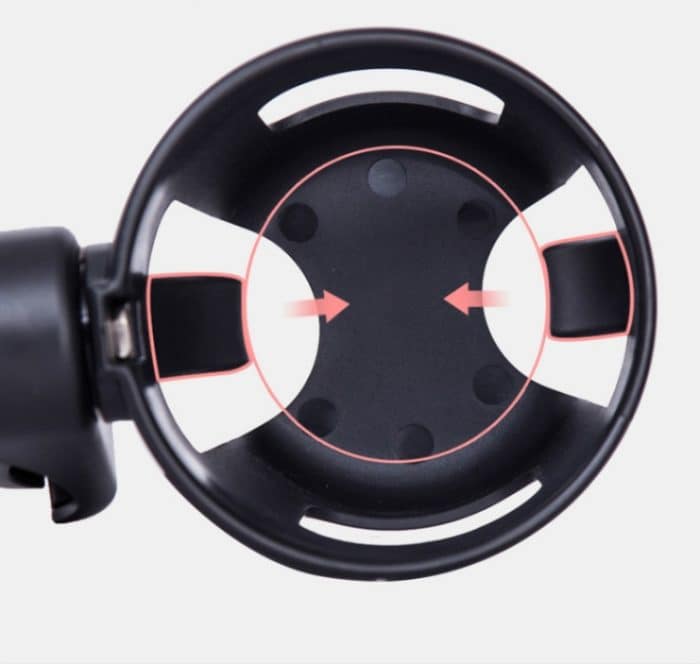 Baby Kinderwagen Zubehör Tasse Halter Kinder Dreirad Fahrrad Kinderwagen Regenschirm Auto Flasche Wasser Flasche Tasse Halter, 16×10.5×11.5cm – Bild 5