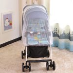 3 PCS 150 cm Baby Kinderwagen Moskito Insekten Schutz Netz Sichere Kleinkinder Schutz Mesh Kinderwagen Zubehör Moskitonetz – Bild 6