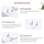 S925 Silver Cat Sicherheitskette DIY Armband Zubehör – Bild 4