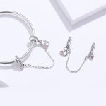 S925 Silver Cat Sicherheitskette DIY Armband Zubehör – Bild 6