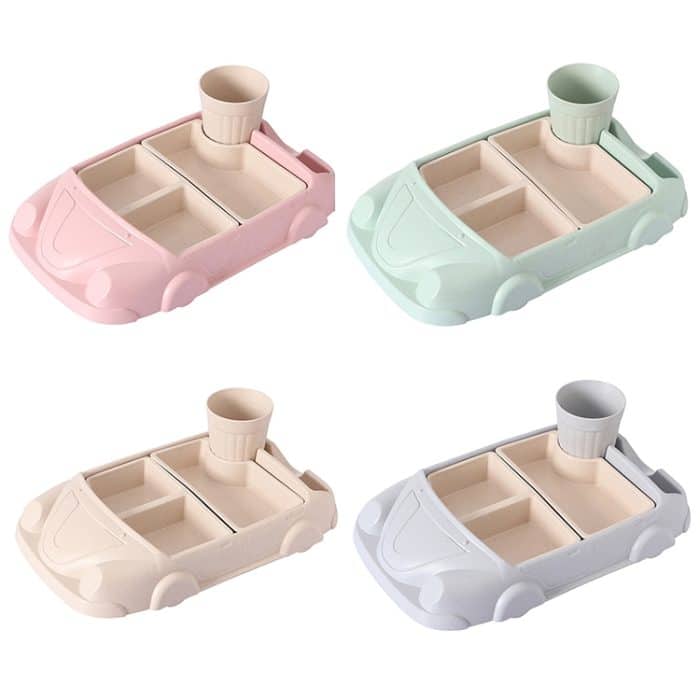 Baby-Cartoon-Autoschild aus Bambusfaser – Bild 2