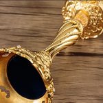 Zwei Stück/Set Saphir Einzelkerzenlicht Abendessen Kerzenhalter Dekoration Hochzeit Kerzenhalter, 7.6X7.6X10cm, 7.6X7.6X18.8cm – Bild 4