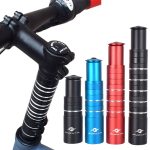 FMFXTR Höhenvergrößerer für Mountainbike-Lenker aus Aluminiumlegierung, 8.5cm Black, 8.5cm Red, 8.5cm Blue, 11.4cm Black, 11.4cm Red – Bild 2