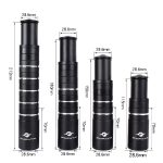 FMFXTR Höhenvergrößerer für Mountainbike-Lenker aus Aluminiumlegierung, 8.5cm Black, 8.5cm Red, 8.5cm Blue, 11.4cm Black, 11.4cm Red – Bild 3