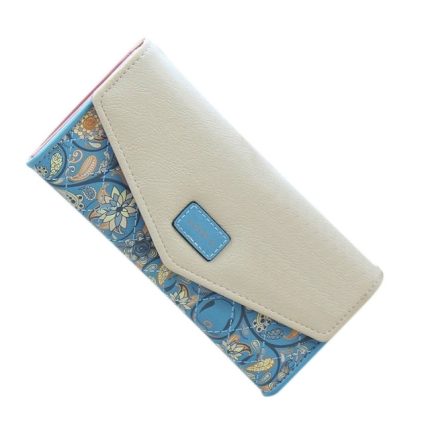 Mode Damen Leder Clutch Bag Geldbörse Lange Cartoon Brieftasche Geldbörse