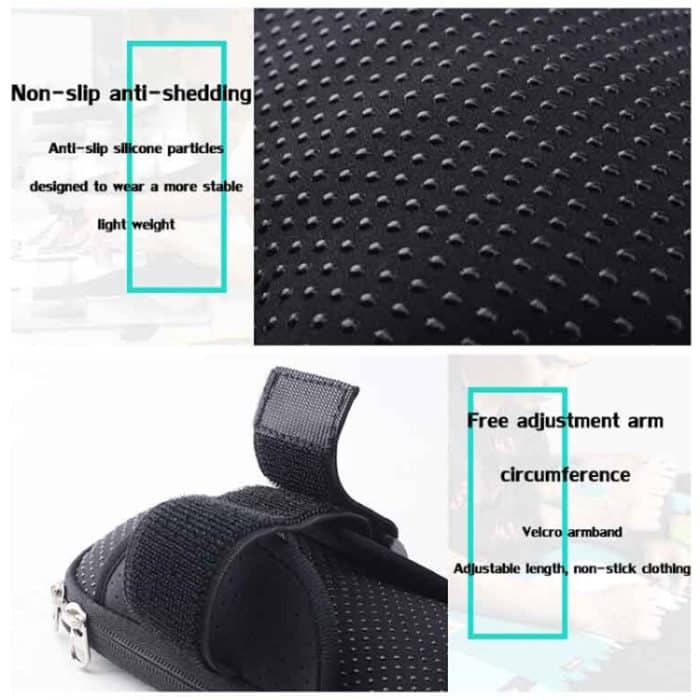 YIPINU Outdoor Multifunktionale Arm Radfahren Laufen Fitness Sport Handytasche – Bild 6