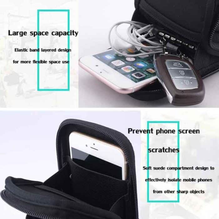 YIPINU Outdoor Multifunktionale Arm Radfahren Laufen Fitness Sport Handytasche – Bild 7