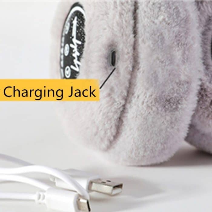 Bluetooth-Ohrenschützer, Winter-Plüsch, winddicht, für Männer und Frauen – Bild 4