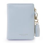 Kurze Design Bifold Quaste Frauen Brieftasche PU Leder Kurze Kreditkarte Halter Geldbörse – Bild 2