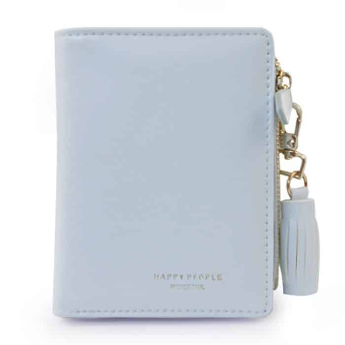 Kurze Design Bifold Quaste Frauen Brieftasche PU Leder Kurze Kreditkarte Halter Geldbörse – Bild 2