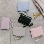 Kurze Design Bifold Quaste Frauen Brieftasche PU Leder Kurze Kreditkarte Halter Geldbörse – Bild 3