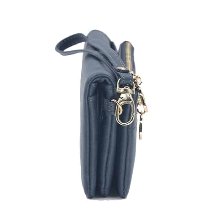 Frauen Lange Brieftasche Weibliche Hohe Kapazität Doppel Reißverschlüsse Kupplung Geldbörse – Bild 5