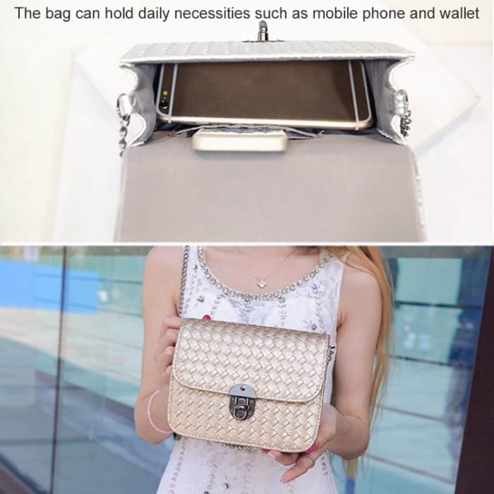 Kette Handtaschen Flut kleine quadratische Paket Frauen Umhängetasche Messenger Bag – Bild 4