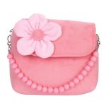 3 PCS Mode Umhängetasche Kinder Mädchen Prinzessin Blume Messenger Handtasche Schöne Geldbörsen – Bild 3