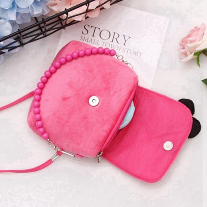 3 PCS Mode Umhängetasche Kinder Mädchen Prinzessin Blume Messenger Handtasche Schöne Geldbörsen – Bild 5