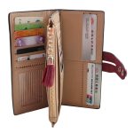 Damen-Geldbörse mit Regenschirm, lange Geldbörse mit Reißverschluss – Bild 5