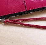 Damen-Geldbörse mit Reißverschluss, lange Clutch, mehrere Kartenfächer, Handgelenk-Geldbörse – Bild 5