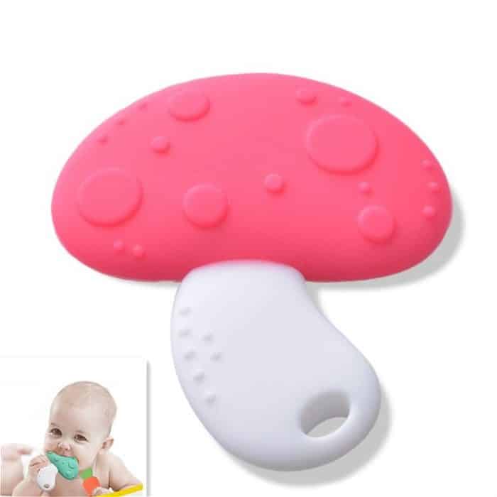 Baby Silikon Beißring Kinder Zähne Molaren Babyprodukte – Bild 1