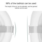 Baby-Badewannenständer, rutschfestes Badenetz, aufgehängte Badematte – Bild 4