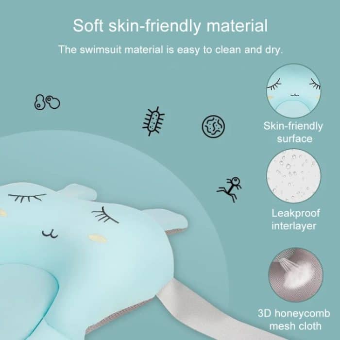 Baby-Badewannenständer, rutschfestes Badenetz, aufgehängte Badematte – Bild 7