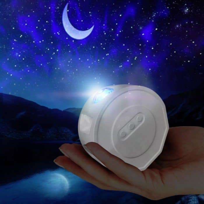 USB-Projektionslampe, LED-Gypsophila-Laserlicht, buntes rotierendes Nachtlicht, US/EU-Stecker – Bild 3