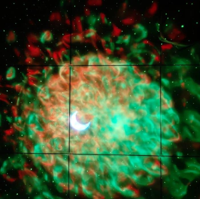 USB-Projektionslampe, LED-Gypsophila-Laserlicht, buntes rotierendes Nachtlicht, US/EU-Stecker – Bild 5