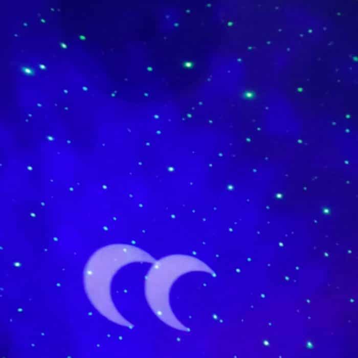 USB-Projektionslampe, LED-Gypsophila-Laserlicht, buntes rotierendes Nachtlicht, US/EU-Stecker – Bild 9