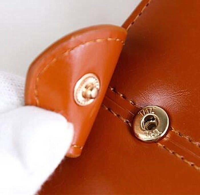 Damen-Clutch aus Ölwachs-Leder, Retro, lang, großes Fassungsvermögen, multifunktionale Geldbörse – Bild 8