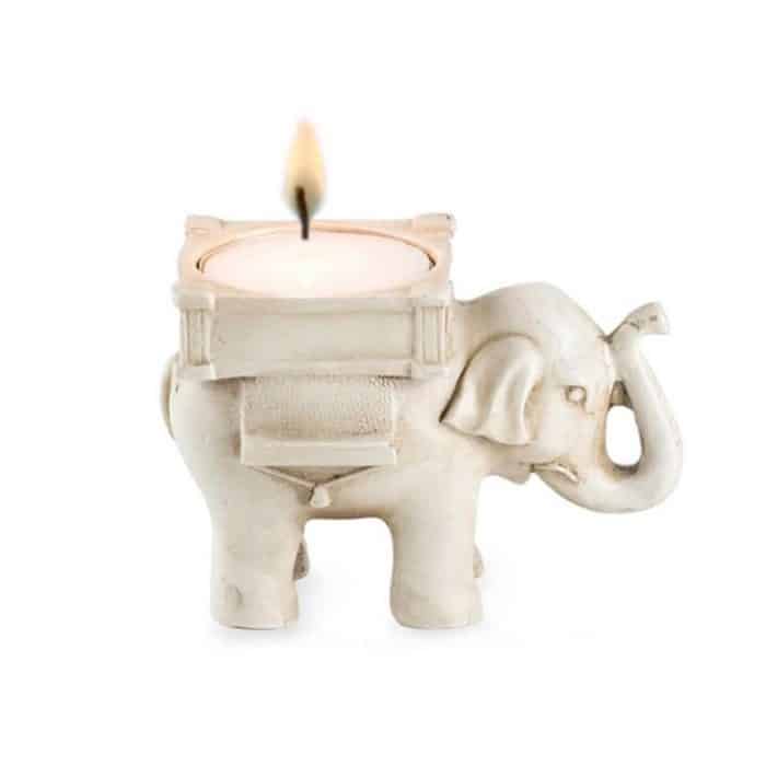 Retro Elefant Teelicht Kerzenhalter Kerzenständer Hochzeit Home Decor Crafts Teelichthalter Teelichthalter – Bild 1