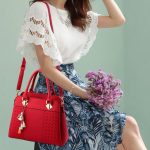 Mode Frauen Quaste PU Leder Stickerei Umhängetasche Schultertasche Einfachen Stil Handtaschen – Bild 9