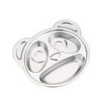 Kinder-Haushalts-Edelstahl-Gitter-Cartoon-Essteller, Dinner Plate – Bild 5