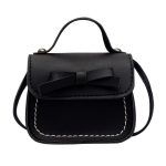 Bowknot PU Leder Mini Baby Mädchen Casual Umhängetasche Geldbörse Kinder Kleine Clutch Taschen Einfache Schulter Tasche – Bild 7