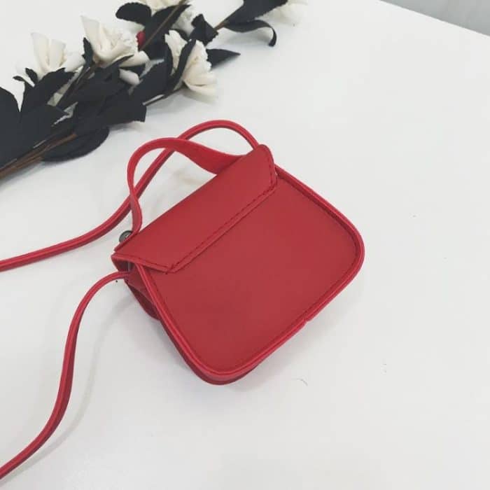 Bowknot PU Leder Mini Baby Mädchen Casual Umhängetasche Geldbörse Kinder Kleine Clutch Taschen Einfache Schulter Tasche – Bild 10