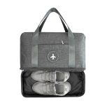 Wasserdichte doppellagige Strandtasche mit großer Kapazität, tragbare Sporttaschen, Würfeltaschen, Reisetaschen – Bild 3