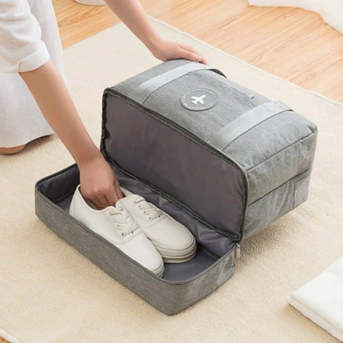 Wasserdichte doppellagige Strandtasche mit großer Kapazität, tragbare Sporttaschen, Würfeltaschen, Reisetaschen – Bild 5