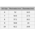 Modische Rose mit Diamant-Ehering für Damen – Bild 3