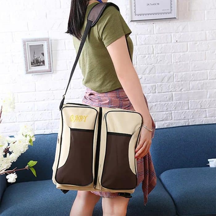 Tragbare Reise-Mumien-Packtasche für Neugeborene, faltbar, für das Bett – Bild 8